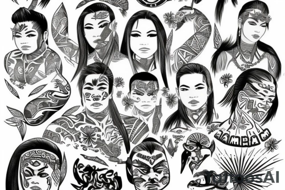 Māori filipino tattoo idea
