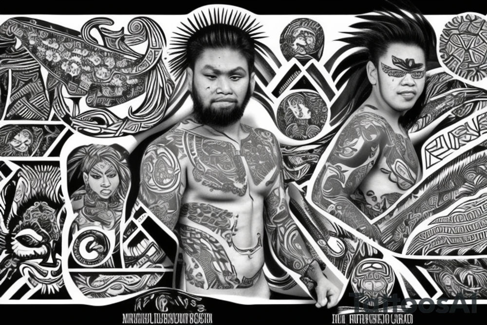 Māori filipino tattoo idea