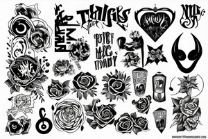 Tattoos about songs tattoo idea