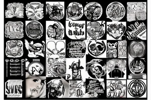 Tattoos about songs tattoo idea