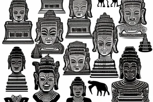 Angkor wat, cambodia tattoo idea
