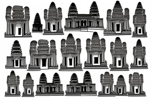 Angkor wat, cambodia tattoo idea