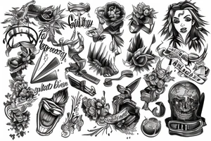 Guilty of lying tattoo idea