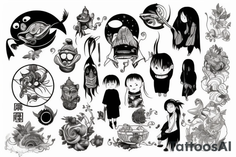 Traveling tattoo idea