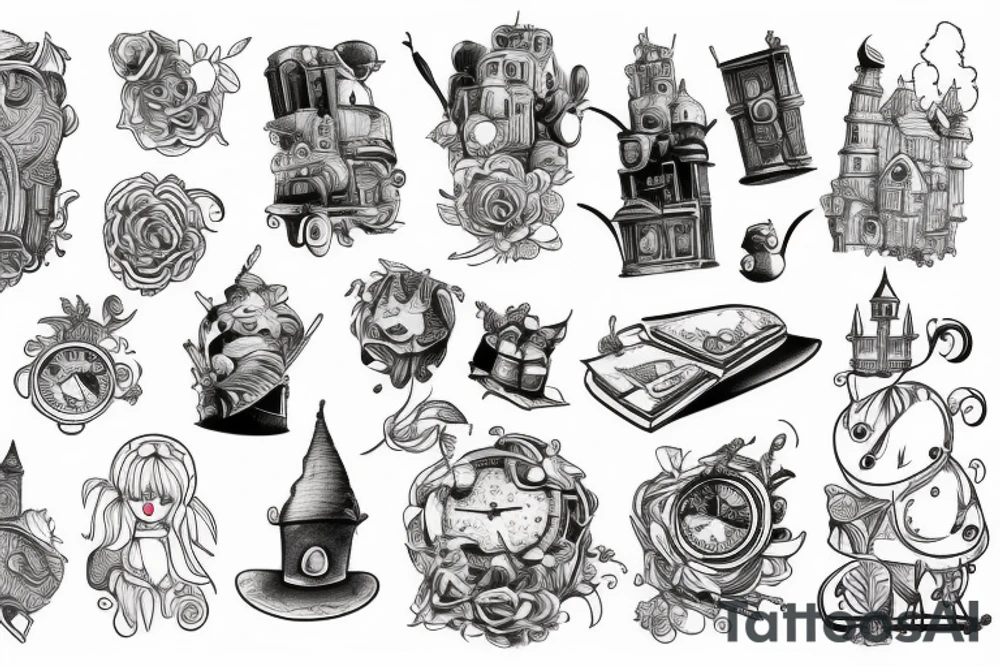 Traveling tattoo idea