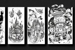 Traveling tattoo idea