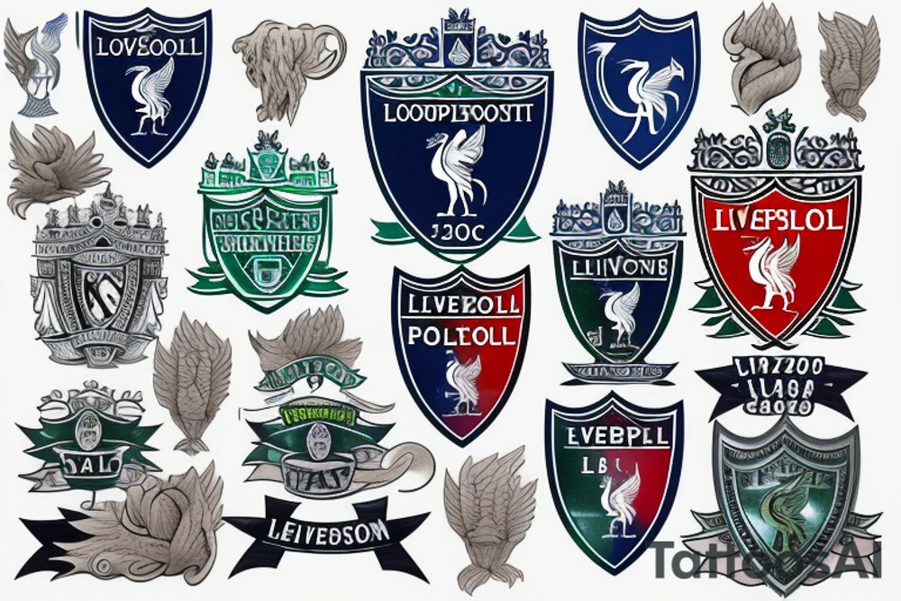 Liverpool FC & SS Lazio tattoo idea
