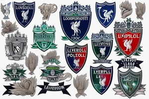 Liverpool FC & SS Lazio tattoo idea