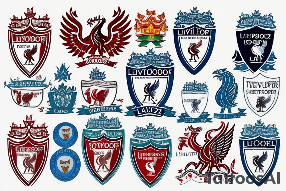 Liverpool FC & SS Lazio tattoo idea