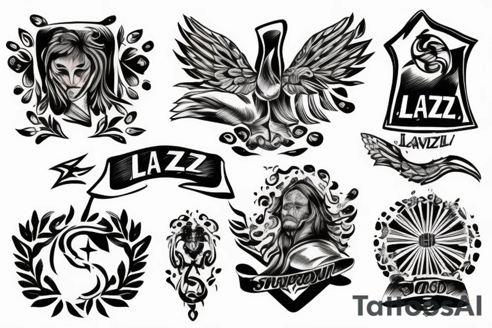 SS Lazio tattoo idea