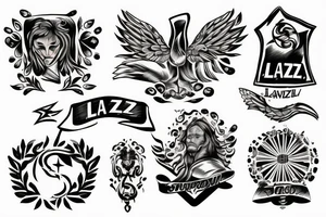 SS Lazio tattoo idea