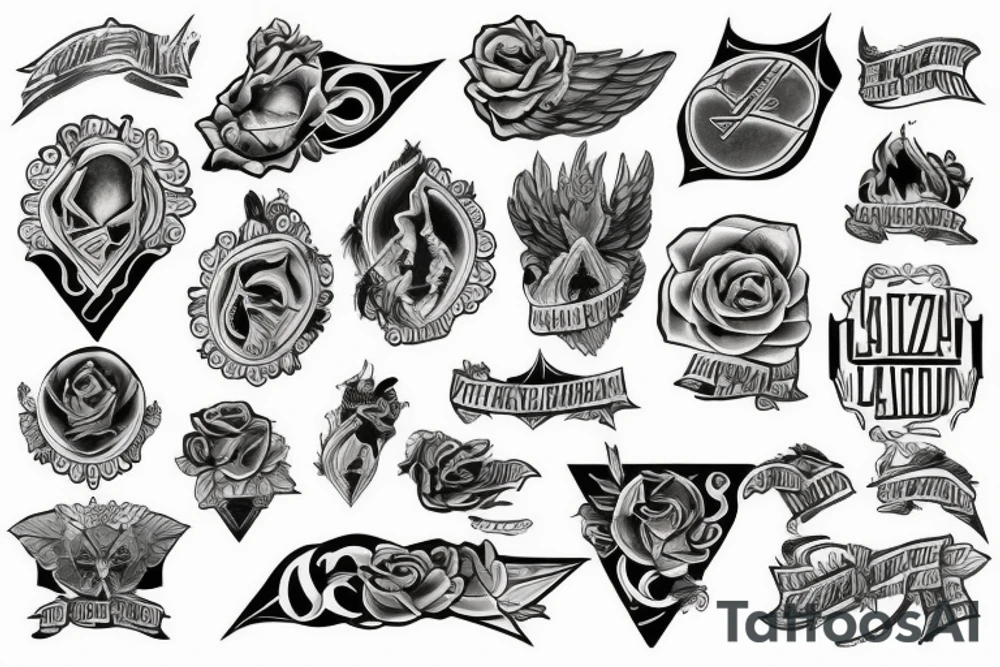 SS Lazio tattoo idea