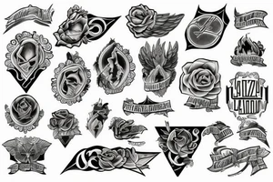 SS Lazio tattoo idea
