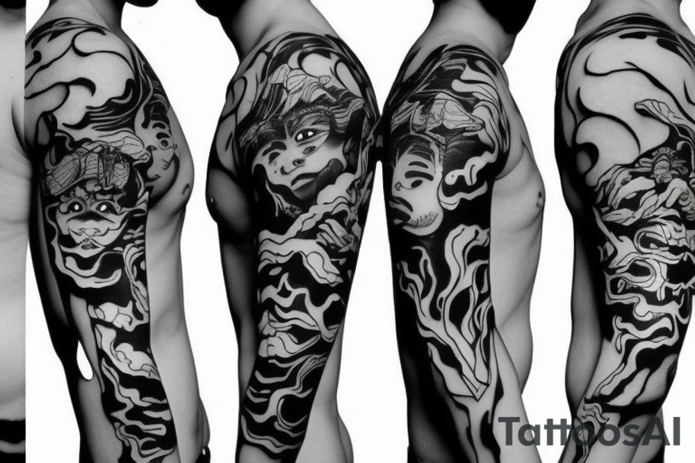 afro samurai tattoo idea