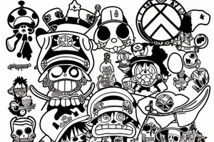 chopper from one piece tattoo idea