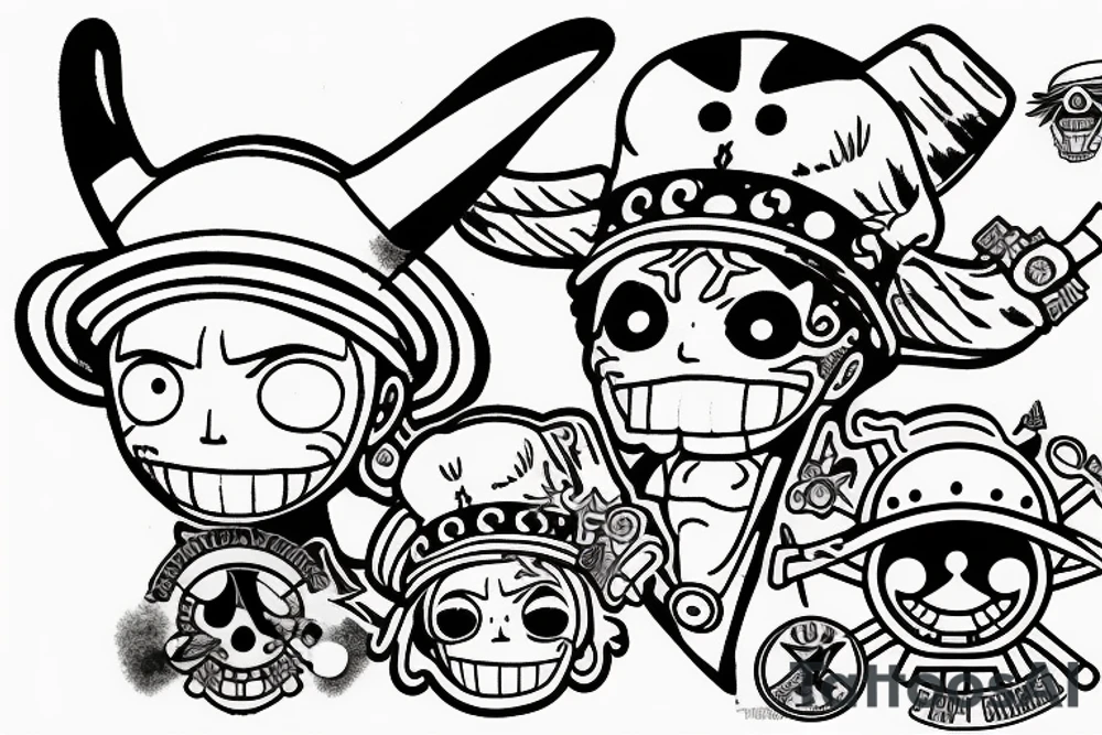 chopper from one piece tattoo idea