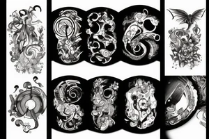 music tattoo idea