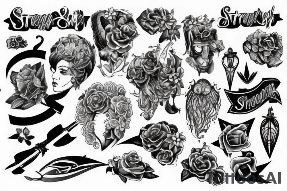 strength tattoo idea