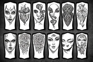 strength tattoo idea