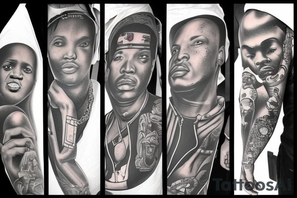 hip hop tattoo idea