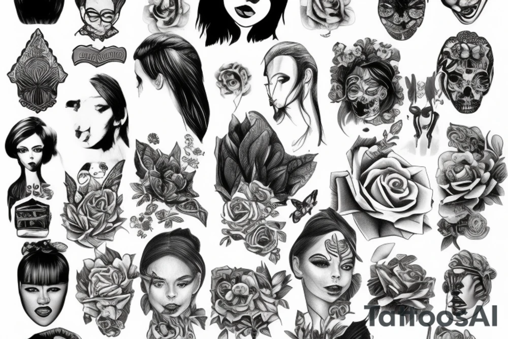 important figures tattoo idea