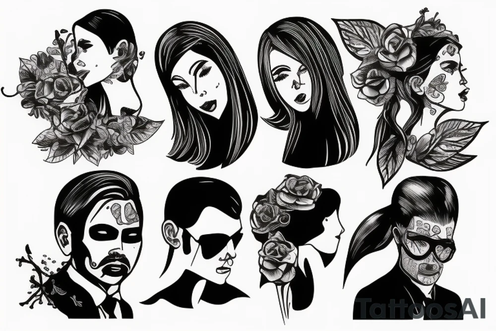 important figures tattoo idea
