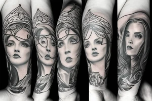 legends tattoo idea