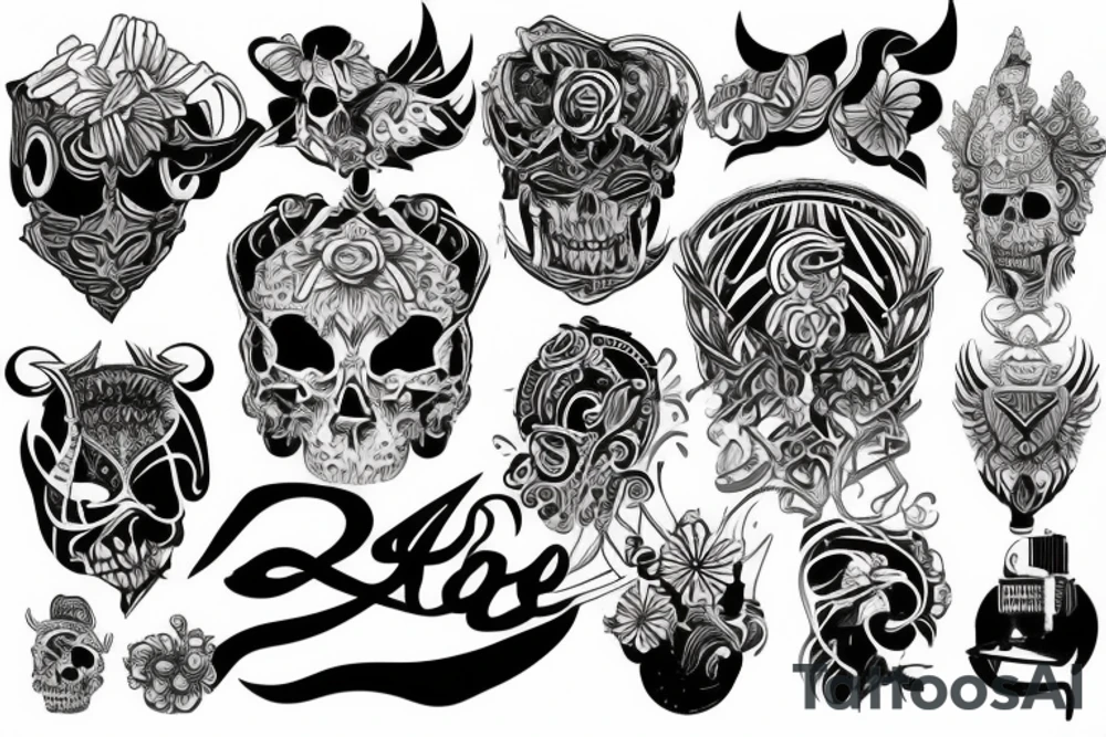 temple tattoo idea