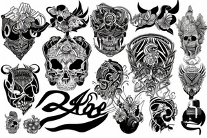 temple tattoo idea