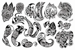 Generate name “Vishuu” as a beautiful tattoo tattoo idea