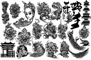 temple building tattoo idea