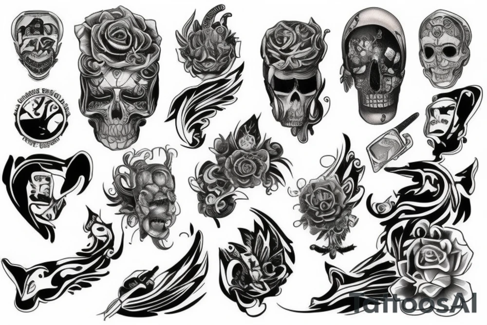 saint tattoo idea