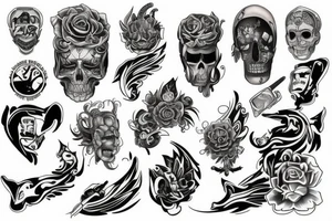 saint tattoo idea