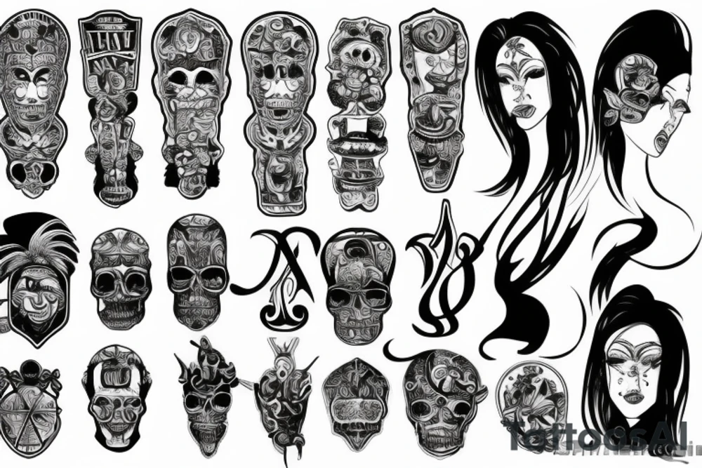 saint tattoo idea