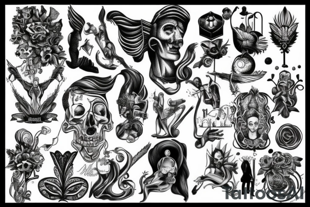 saint tattoo idea