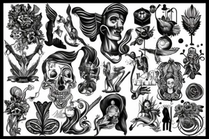 saint tattoo idea