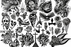 saint tattoo idea
