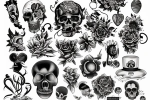 the world tattoo idea
