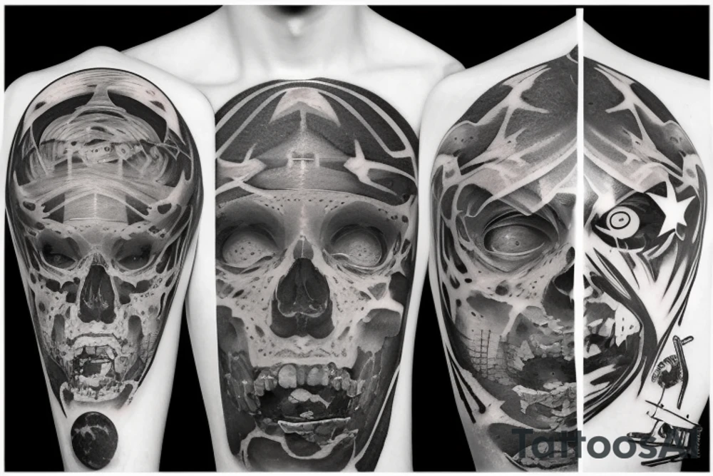 planet earth tattoo idea