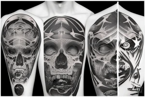 planet earth tattoo idea