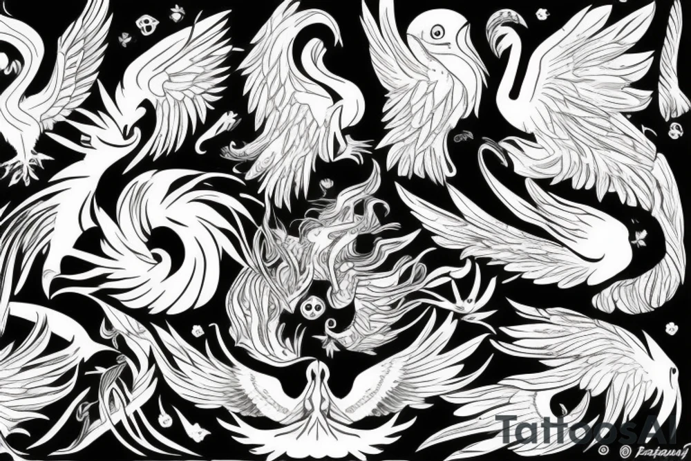 Pheonix tattoo idea