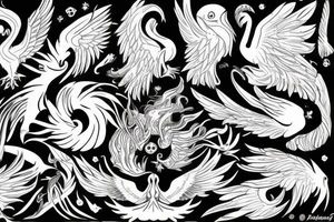 Pheonix tattoo idea