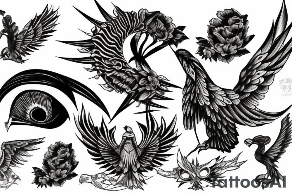 Pheonix tattoo idea