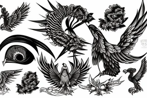 Pheonix tattoo idea