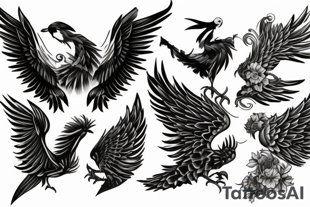 Pheonix tattoo idea