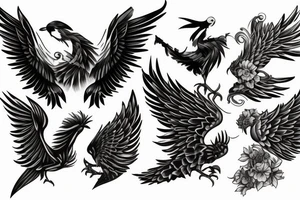 Pheonix tattoo idea