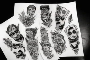 leg tattoo tattoo idea