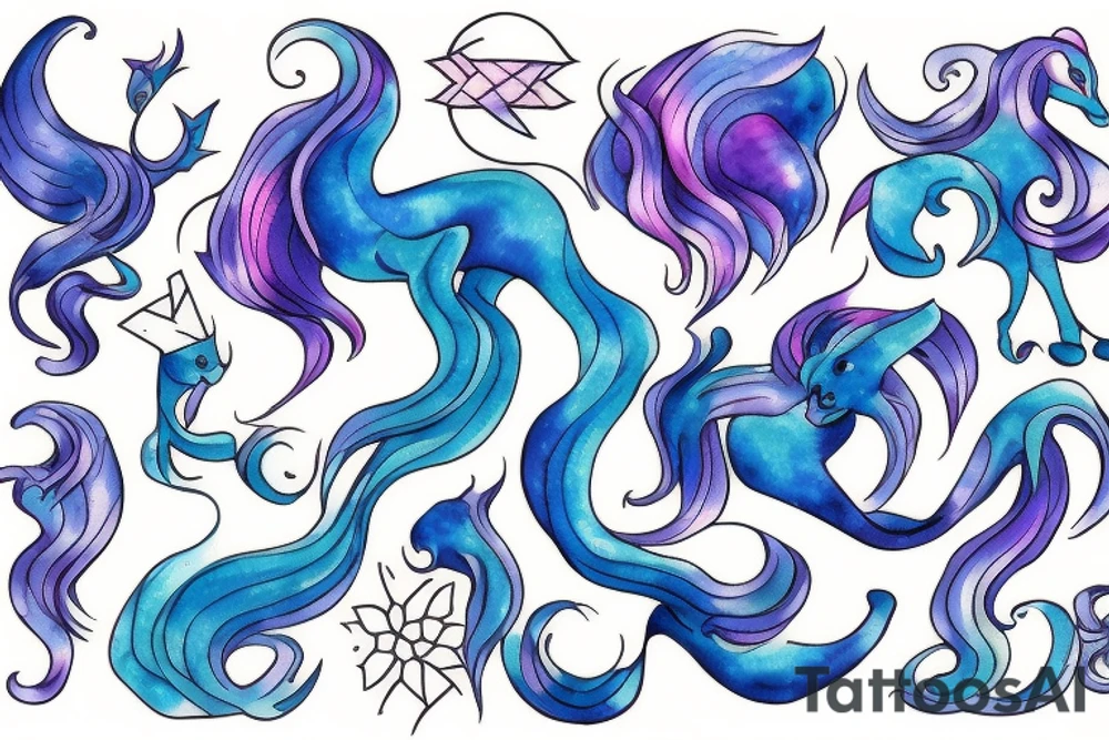 Suicune tattoo idea