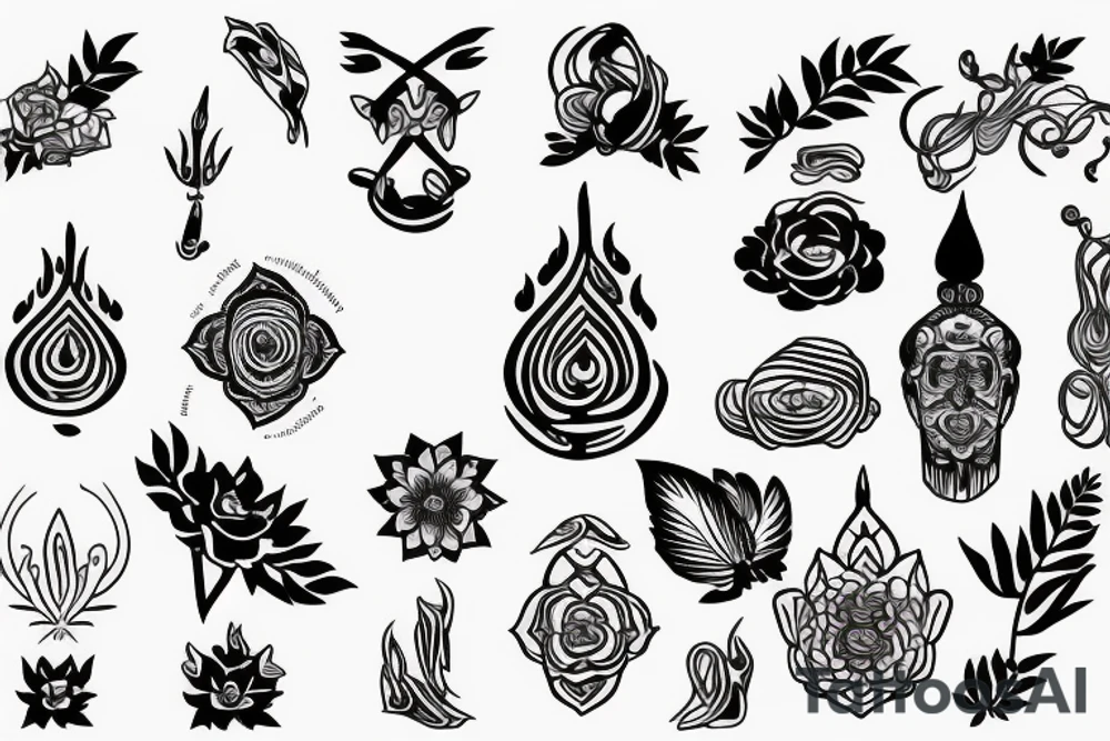 meditation tattoo idea