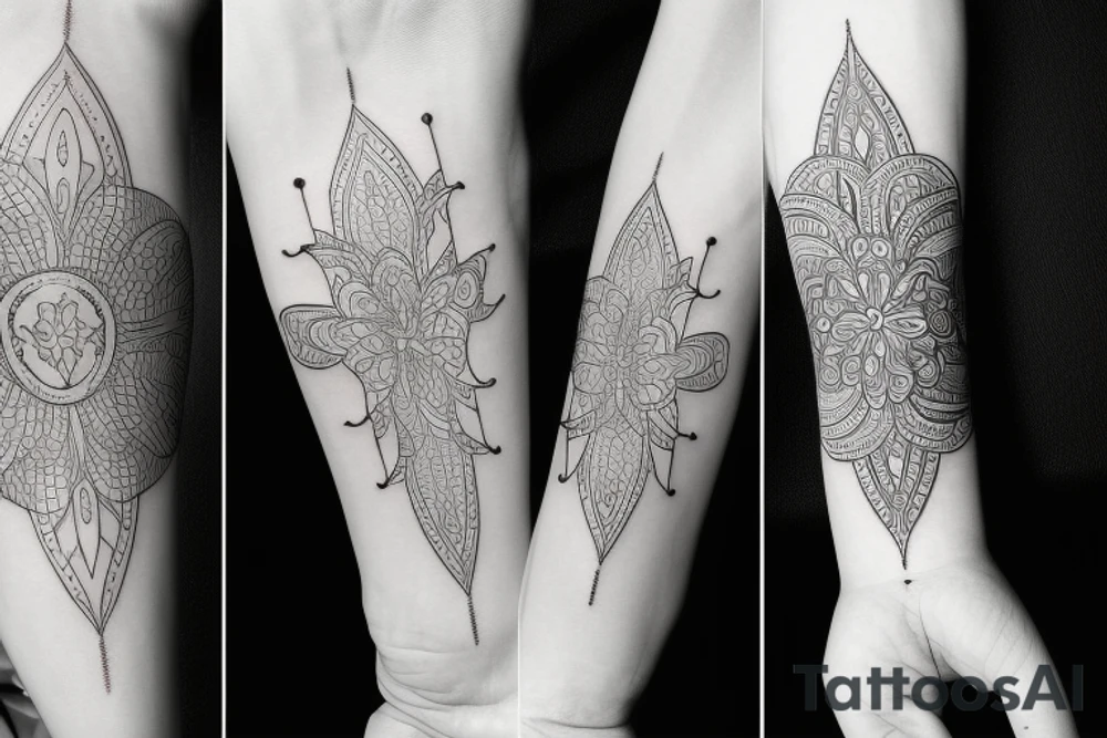 meditation tattoo idea